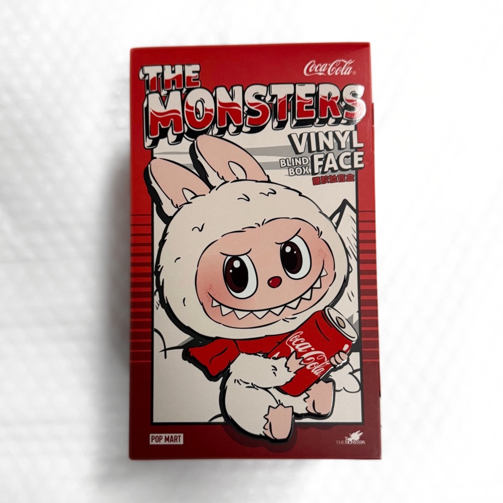 Authentic Pop MART Labubu the Monsters Coca-Cola Blind Box w/ Verified QR code
